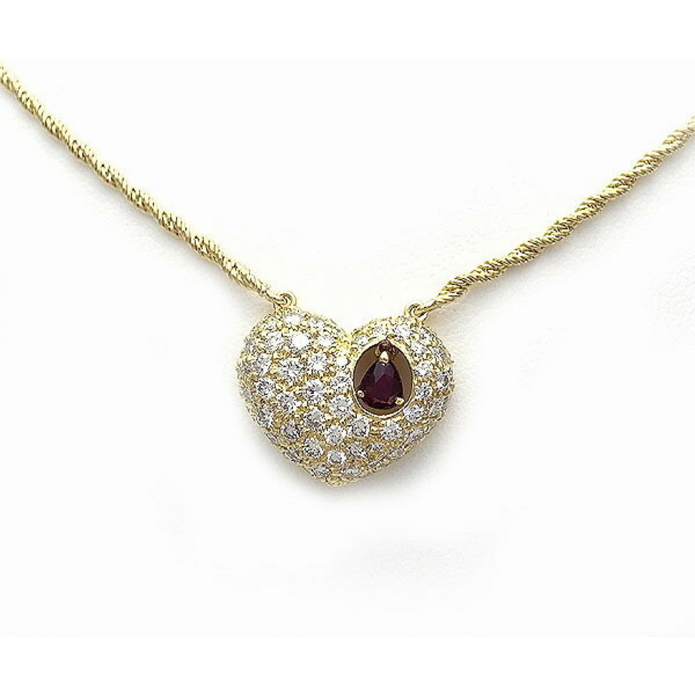 Tiffany Ruby Diamond Necklace